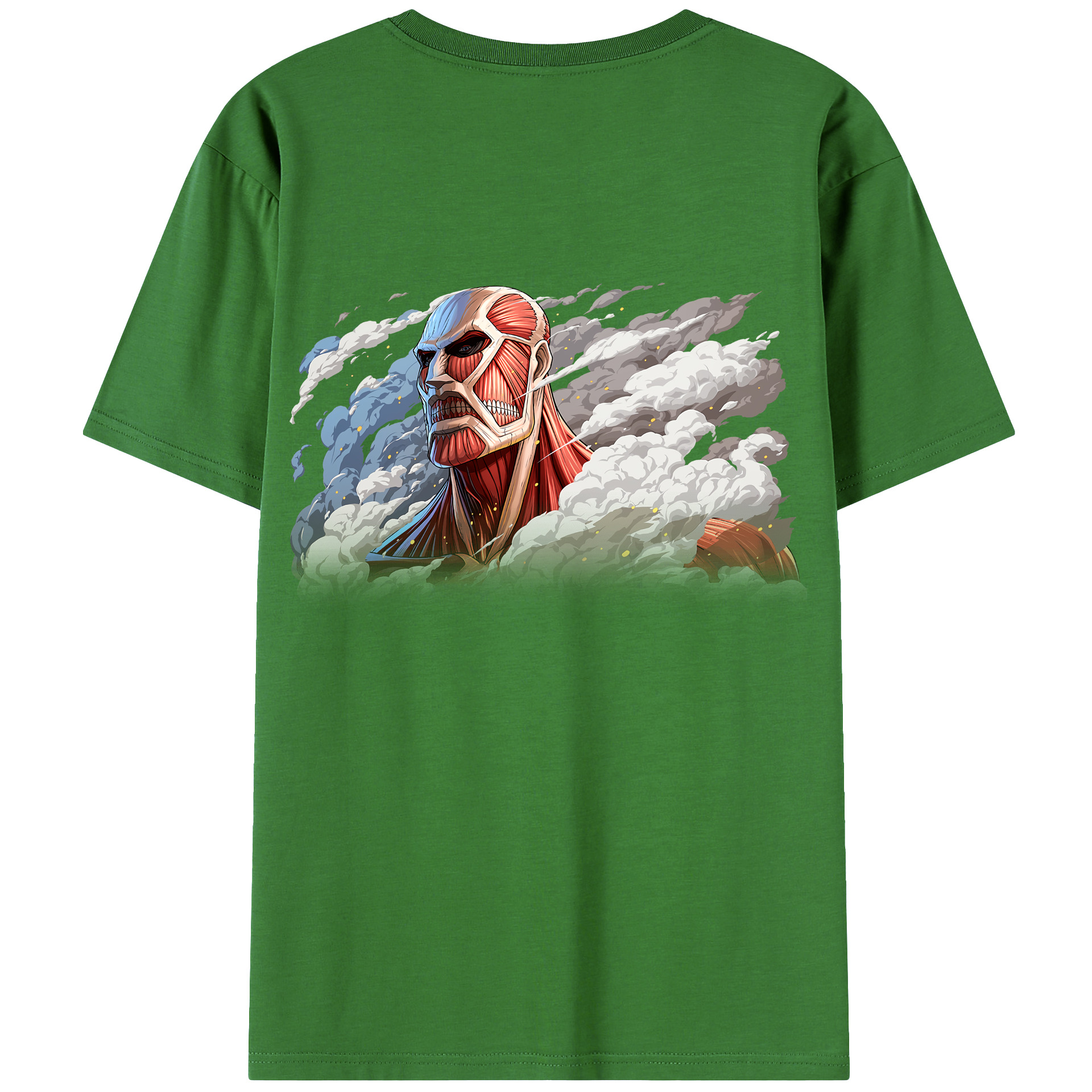 （画像用） 進撃の巨人 Attack on Titan レディース半袖Tシャツ(バックプリント)